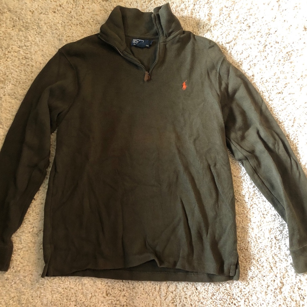 Polo Ralph Lauren Green Sweater- Size Medium